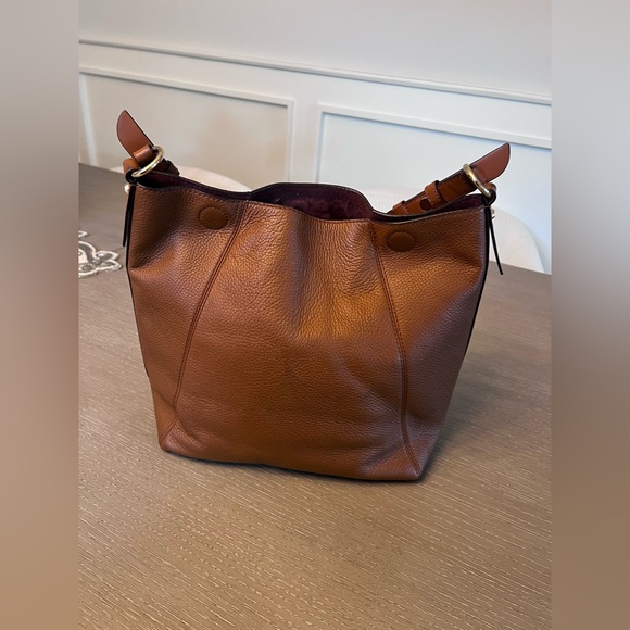 Michael Kors Tan Leather Shoulder Bag - Picture 10 of 16